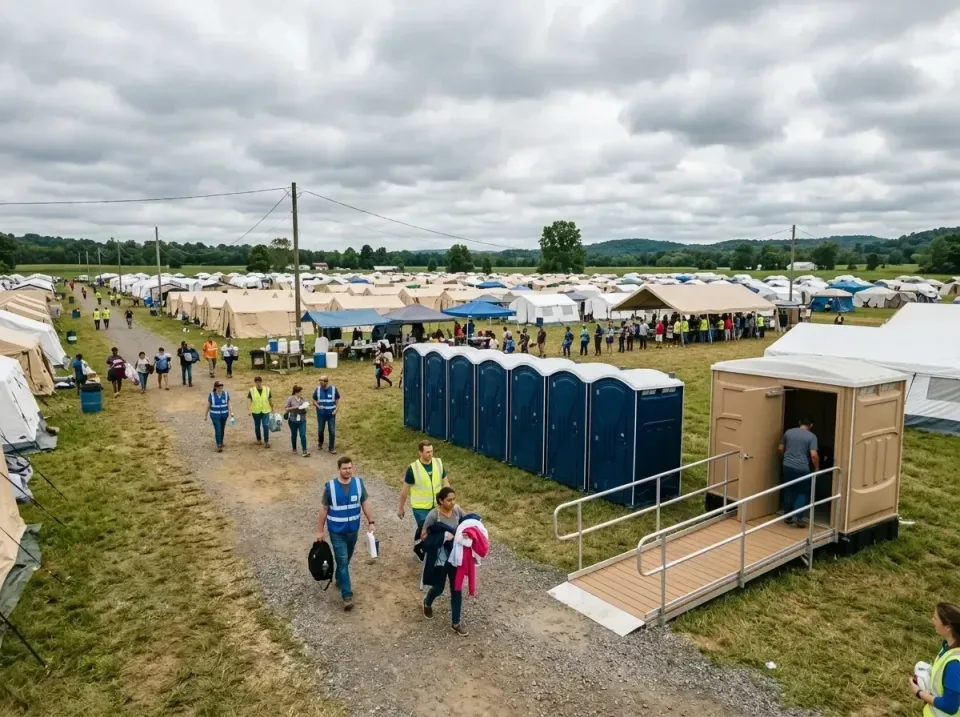 disaster-relief-camp-restrooms-010 — frequently asked questions, Dumpster & Portable Bathrooms Rental in Fountain Valley, CA
